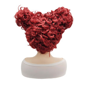 El fabricante The New Cos Pelucas, Alicia en el país de las Maravillas Red Queen's Juegos de pelucas y cabello rizado - Product Image 4