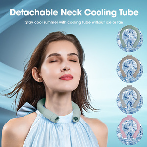 Ventilador de Cuello Eléctrico Portátil Deportivo con Tecnología PCM, Ventilador Recargable con Enfriamiento de <span class=keywords><strong>360</strong></span> Grados, Aire Acondicionado Personal - Product Image 3