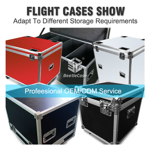 Oem nhôm chuyến bay Mang trường hợp với bọt đệm IP65 đánh giá nhiệm vụ nặng nề bảo vệ đôi bánh xe Spinner cho đèn - Product Image 4