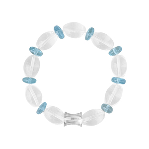 Bracelet artisanal en pierres précieuses, bijoux élastiques en cristal de guérison, style minimaliste unisexe pour le quotidien et les cadeaux - Product Image 6
