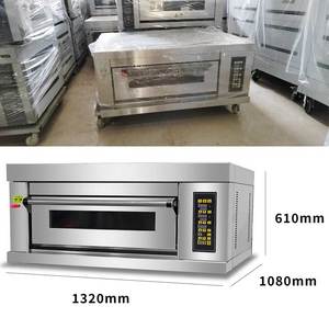 Horno de Cocción por Capas Estándar con 12 Tubos de Calentamiento por Infrarrojos Lejanos por Capa, Gran Espacio Interior, Placa de Acero Inoxidable de Alta Resistencia Eléctrica - Product Image 3