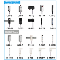 Sensor de cilindro neumático Interruptor de láminas magnético de cilindro Modelo de 2000 completo