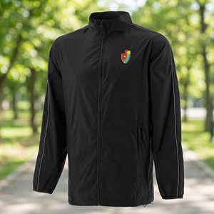 Veste de pluie d'extérieur pour homme de dernière taille confortable et élégante avec col montant tissé respirant manteau en peau de vache - Product Image 3
