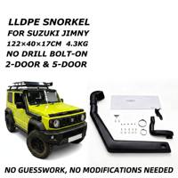Jimny JB74 JB64 Snorkel No Drill Bolt-On Air Ram Intake Kit 2019-2026 Off-Road Wading Dust Protection