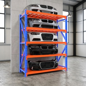 Étagères métalliques réglables multicouches à haute efficacité pour usine de fabrication, support de chargement léger pour <span class=keywords><strong>mini</strong></span>-voitures - Product Image 1