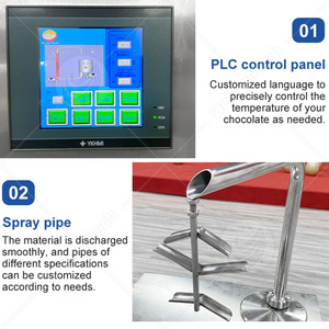 ORME <span class=keywords><strong>Fontaine</strong></span> <span class=keywords><strong>à</strong></span> goutte pour <span class=keywords><strong>chocolat</strong></span> de table Distributeur de <span class=keywords><strong>chocolat</strong></span> avec bec verseur - Product Image 5