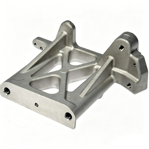 Support moteur en aluminium moulé sur mesure par coulée dans le sable, base de suspension automobile à numérisation inversée pour petites séries - Product Image 3
