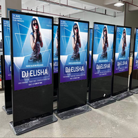 Équipement publicitaire libre-service de kiosque d'écran tactile numérique interactif de Full HD pour la conception de support de plancher de centres commerciaux