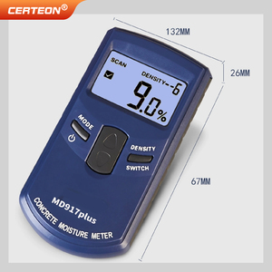 Humidimètre sans broches pour murs et sols en béton Testeur numérique non destructif pour inspection des bâtiments - Product Image 5