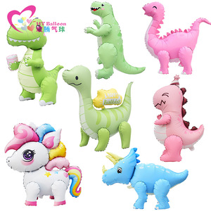 HT <b>Balloon</b> 3D Pink Dinosaur Foil <b>Balloon</b> 70x38x65cm Birthday <b>Decoration</b> - Product Image 5