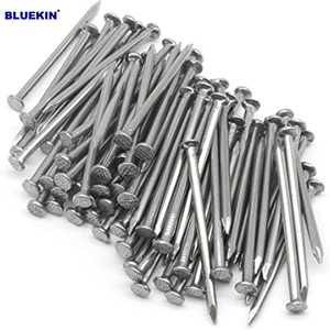 5 \ "pürüzsüz sap galvanizli ortak tel çivi 40D lehçe ahşap projeleri için çelikten yapılmış - Product Image 1