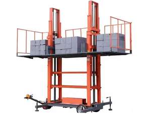 Elevador vertical móvil Elevador de albañilería Plataforma elevadora de andamio eléctrico - Product Image 6