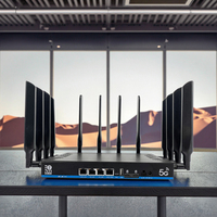 Routeur 5G LTE professionnel OEM/ODM avec emplacement pour carte SIM, prise en charge WiFi7 pour les applications d'hôtels d'affaires et de villes intelligentes