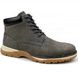 Bottines d'automne et d'hiver en cuir pour <span class=keywords><strong>homme</strong></span>, chaussures en <span class=keywords><strong>Nubuck</strong></span>, montantes et décontractées à la mode, style Martin pour randonnée <span class=keywords><strong>Chelsea</strong></span>, tendance - Product Image 6