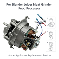 Moteur à balais universel AC haute vitesse 8820 500W monophasé en cuivre pur 50/60Hz, pièce de rechange pour mixeur, centrifugeuse, hachoir à viande, batteur