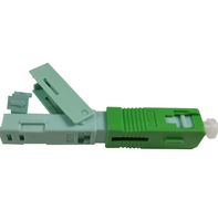 Conector Rápido de Fibra Óptica HONDAO Fast-SC/APC/UPC-Z1 de 0.125mm de Diámetro para Redes FTTH Monomodo/Multimodo, 1 Año de Garantía