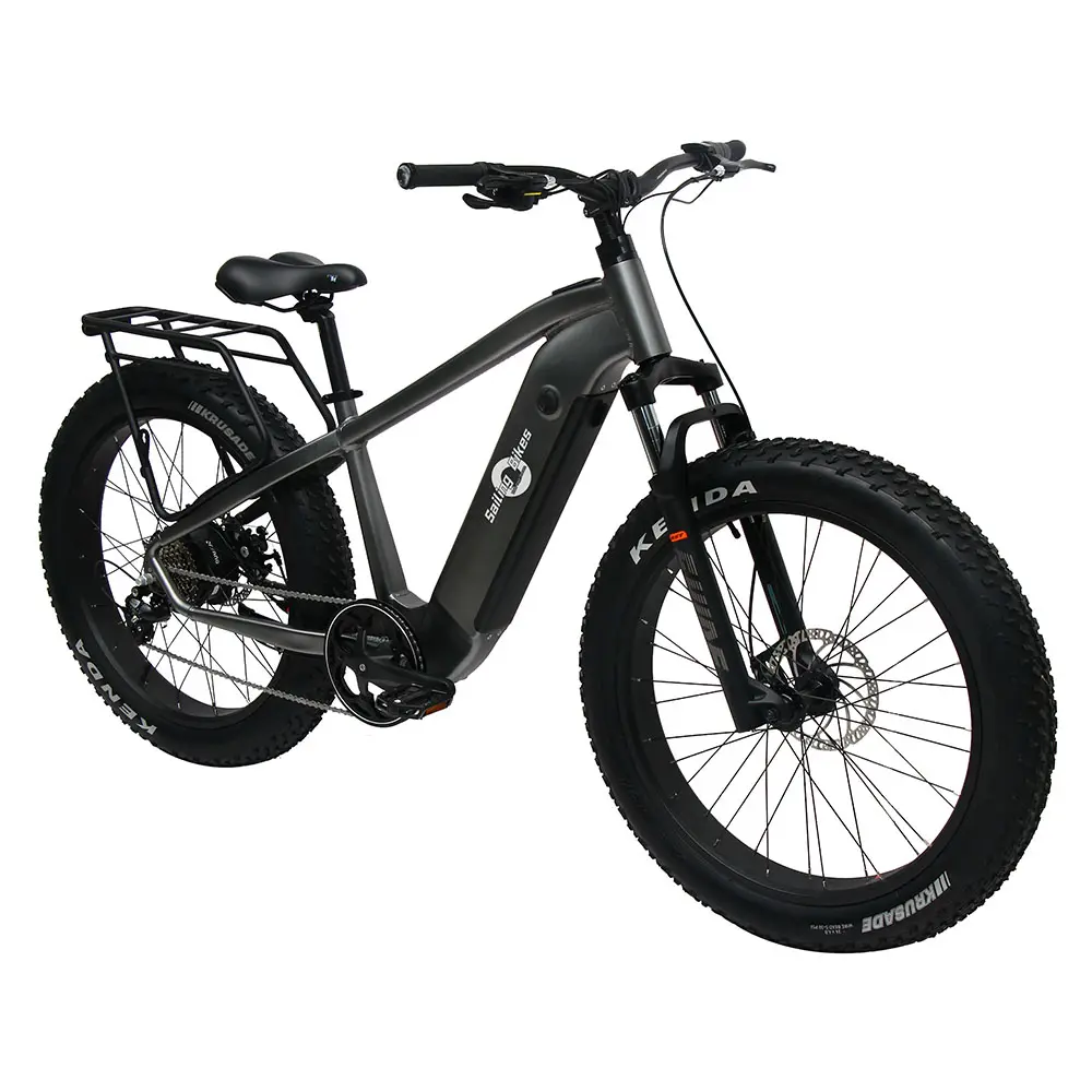 26 zoll mittelmotor 1000 w 48 v e-bike vollfederung mountainbike elektrofahrrad lasten-e-bike