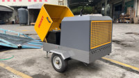 Kompresor udara sekrup seluler Diesel baru 2025 untuk penggunaan industri