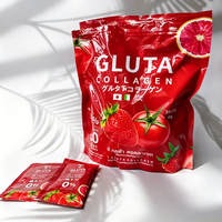 Poudre de collagène, glutathion et vitamines OEM pour la minceur et le blanchiment, complément beauté végétalien pour la gestion du poids, 10g par portion
