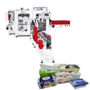 เครื่องตัดและพับกระดาษเช็ดปากอัตโนมัติ Onepaper PLC มอเตอร์ 380V 150 ชิ้น/นาที สำหรับโรงงานผลิตกระดาษทิชชูและกระดาษเช็ดหน้า - Product Image 4