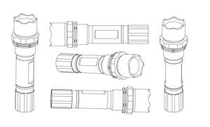 Многофункциональный высокомощный инспекционный фонарь, взрывозащищенный, IP68 - Product Image 2