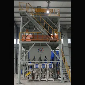 Dry Mix Powder Mortar Manufacturing Plant Wall Putty Mixer Cement Sand Gypsum Plaster Tile Adhesive Mixing Machine