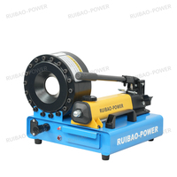 RUIBAO P16 Pompe à main 1 ''Inch 4 Couches Machine à sertir hydraulique Opération facile Sertissage manuel de tuyau Prix d'usine Noyau PLC