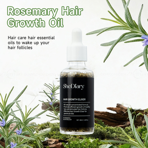 Suero para el Crecimiento del Cabello, <span class=keywords><strong>Aceite</strong></span> Reparador Anticaída con <span class=keywords><strong>Aceite</strong></span> de Coco y Romero y Lavanda, Cuidado Hidratante del Cuero Cabelludo, Fórmula 2 en 1, 48 ml - Product Image 2