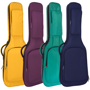 Colorido lienzo <span class=keywords><strong>de</strong></span> seda algodón mercerizado <span class=keywords><strong>bajo</strong></span> eléctrico clásico guitarra acústica Gig Case correa <span class=keywords><strong>de</strong></span> hombro bolsa acolchada - Product Image 1