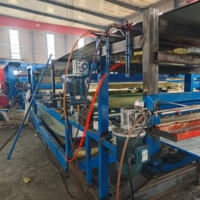 Carrelage faisant la machine de panneau sandwich pu Pir automatisation de la machine de panneau sandwich Pu ligne de panneau sandwich en polyuréthane usine dixin