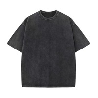 T-shirt Unisexe Oversize en Coton Lourd 100% de Haute Qualité, Coupe Ample Décontractée, Personnalisable avec Logo Imprimé, Tricoté pour Homme