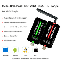 Free Mobile Broadband SMS Toolkit Software USB Dongle 4G LTE Dongle con ranura para tarjeta SIM
