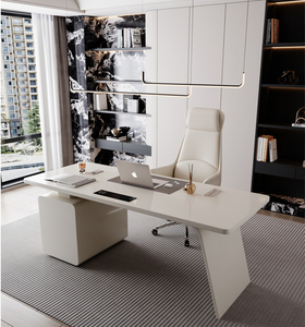 <span class=keywords><strong>Escritorio</strong></span> de oficina moderno, mueble ejecutivo básico <span class=keywords><strong>blanco</strong></span> de lujo, gerente de CEO, <span class=keywords><strong>escritorio</strong></span> de oficina con cajones - Product Image 6