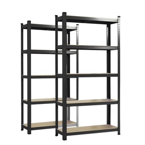 כבד-מעמד פלדה בעל <span class=keywords><strong>5</strong></span> שכבות מדף מטען פלדה ללא מקדחה רב-שכבתית מצופה אבץ freesting קורוזיה כלי מוגן עבור עומסים כבדים - Product Image 5