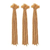 Estensioni Dreadlock 100% Capelli Umani Veri per Donne, Fatte a Mano, Permanenti, Possono Essere Decolorate e Tinte