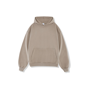 Sudadera CON CAPUCHA DE 450GSM, sudaderas con capucha en blanco de algodón liso de gran tamaño personalizadas, jersey para hombre, sudaderas con capucha y sudaderas para hombre de talla grande Unisex a granel - Product Image 2