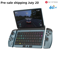 Ordinateur portable de jeu One Netbook OneGx1 4G LTE 7'' I5-10210Y 8 Go/16 Go DDR3 256 Go/512 Go SSD WiFi Type-C 12000 mAh Win10