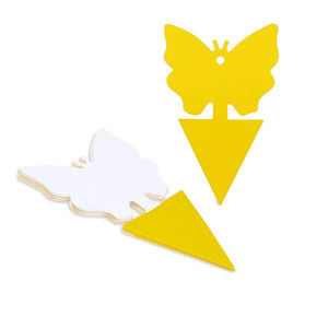 Fruits Pièges À Mouches (Paquet De 20), Jaune Collant Pièges À Mouches pour les Plantes D'intérieur Insectes - Product Image 2
