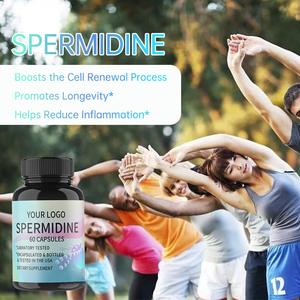 Kapsul Spermidine OEM Suplemen Spermidine untuk Menunda Penuaan Seluler dan Melindungi Kesehatan Kardiovaskular - Product Image 4