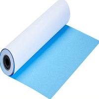 Papier pour affiches couleur bleu 120g 150g/m² pour imprimantes éco-solvant, panneaux publicitaires et graphiques d'affichage