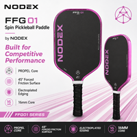 Dernier design FFG, raquette de pickleball en fibre de carbone T700 thermoformée de haute qualité, personnalisée en usine, conforme aux normes USAPA