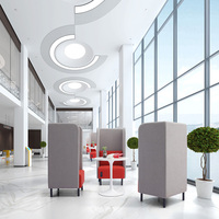 Canapés et chaises sur mesure, mobilier de restaurant de luxe, canapé de banquette avec chargeur électrique