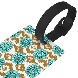 No Moq Customized Pattern Camo Aztec Cow Print Travel Luggage <b>Tag</b> - Product Image 3
