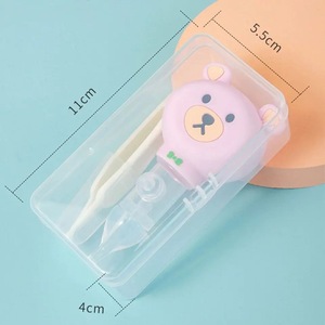 Práctico oso Suministros de lactancia infantil Limpiador de nariz infantil Snot Toddler Nose Sucker Aspirador nasal <span class=keywords><strong>para</strong></span> <span class=keywords><strong>bebés</strong></span> <span class=keywords><strong>Pinzas</strong></span> de limpieza <span class=keywords><strong>para</strong></span> <span class=keywords><strong>bebés</strong></span> - Product Image 5