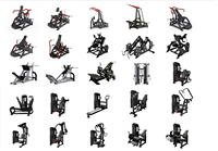 Équipement de musculation de salle de sport série SM NTS, machine à extension dorsale, machine à traction latérale, machine à traction latérale à charge par broche, machine à traction basse