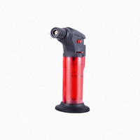 Logo personnalisé bienvenu Briquet à gaz de cuisine pas cher Briquet personnalisé Lance-flammes