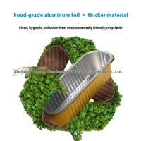 Boîte à lunch rectangulaire ALCHN en pulpe moulée avec couvercle en PET de qualité alimentaire et feuille d'aluminium, 200 ml, pour durian rôti et gâteau au four