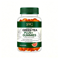 Gummies OEM au thé vert et à l'extrait de grains de café vert pour antioxydants et stimulation énergétique – Fournisseur en gros pour marques privées