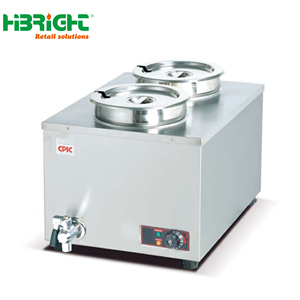 Commercial Grade Stainless Steel Electric <b>Steam</b> Table Bain Marie Food Warmer Highbright 1 Year Warranty for Restaurant Service - Product Image 1
