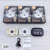 Auriculares Bluetooth 5.4 Q10, Par de Auriculares Intrauditivos Dobles, Larga Duración de la Batería, Auriculares TWS Dobles para Juegos, Deportes y Viajes
